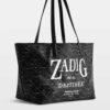 LWBA04512_BLACK_ADDI_3_6a7c3e499f4fb.jpg Zadig & Voltaire Z Shopper XL Monogram Book Tag Bag, Black.