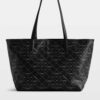 LWBA04512_BLACK_BACK_6a7c3e4c19127.jpg Zadig & Voltaire Z Shopper XL Monogram Book Tag Bag, Black.