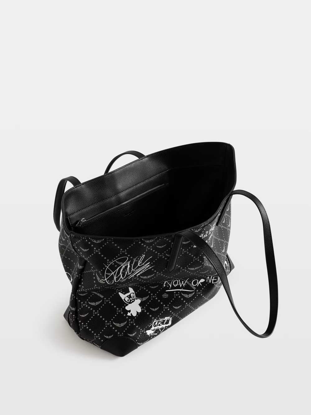 LWBA04520_BLACK_ADDI_3_6a7c3e5a859db.jpg Zadig & Voltaire Z Shopper Arty Tag Bag, Black.