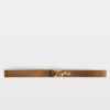 Zadig & Voltaire ZV Reversible Belt, Cognac.