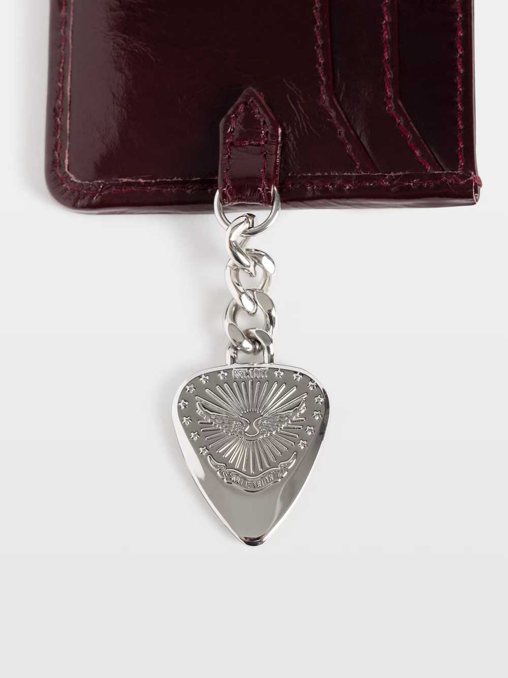 LWSG03814_DEEP_PURPLE_ADDI_2_6a7c3d3b63033.jpg Zadig & Voltaire Sunny Pass Vintage Patent Card Holder, Deep purple.