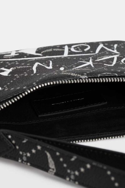Alternative view of Zadig & Voltaire Z Pouch Monogram Arty Tag Clutch