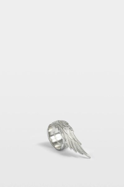 Alternative view of Zadig & Voltaire Rock Feather Spread Ring