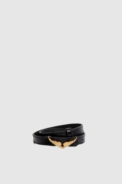 Zadig & Voltaire Rock Leather Bracelet