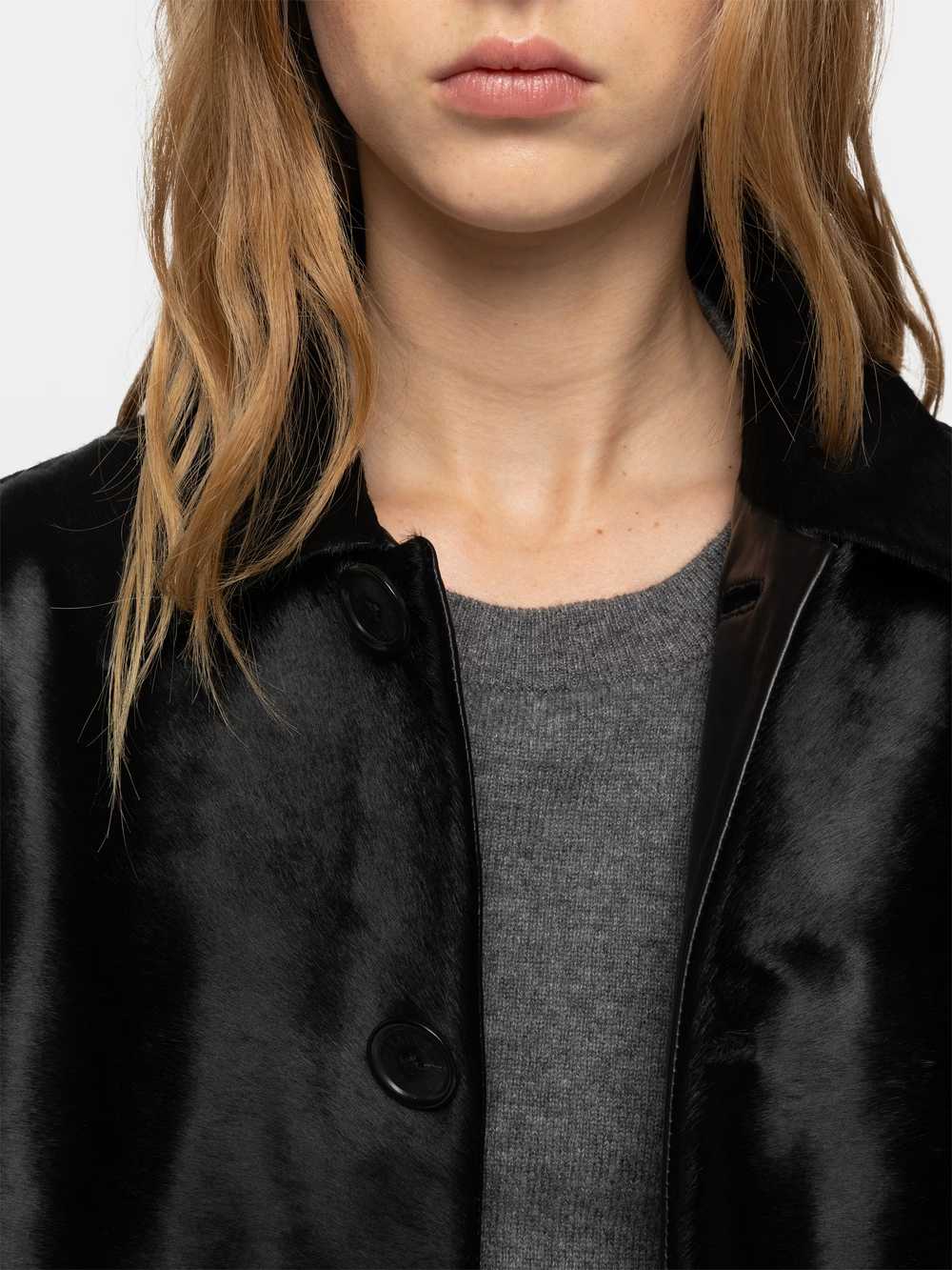 Zadig & Voltaire Lessa Leather Jacket, Black.