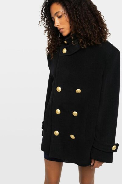 Zadig & Voltaire Mollysa Coat, Black.