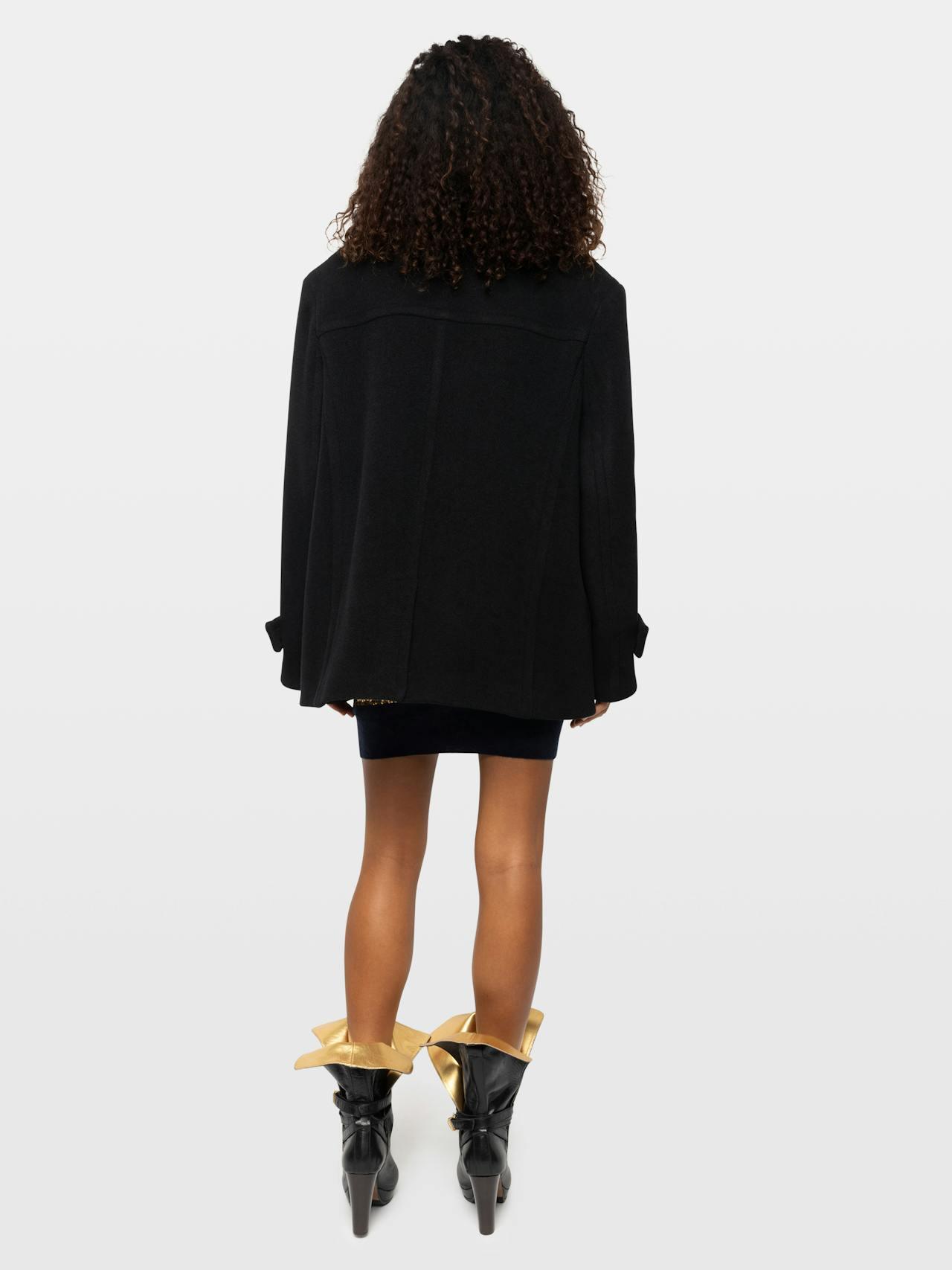 Zadig & Voltaire Mollysa Coat, Black.