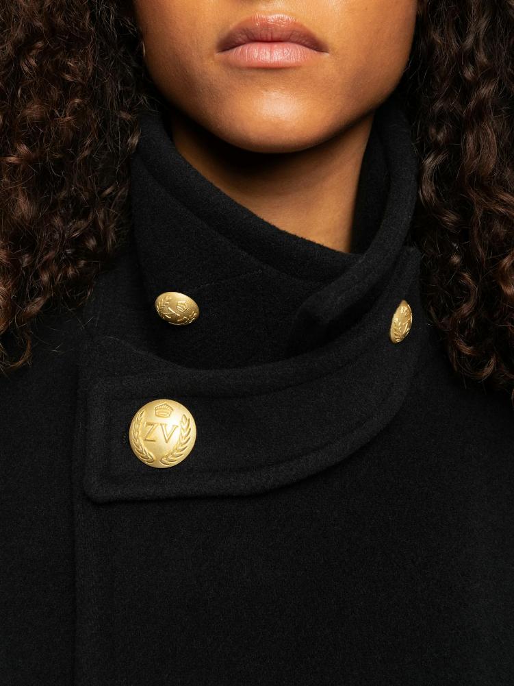 Zadig & Voltaire Mollysa Coat, Black.