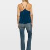 Zadig & Voltaire Cespa Silk Camisole, Marine.
