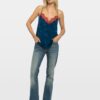 Zadig & Voltaire Cespa Silk Camisole, Marine.