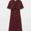 WWDR02715_CHERRY_PACKSHOT_6a575a365893a.jpg Zadig & Voltaire Redoxal Dress Silk, Cherry.
