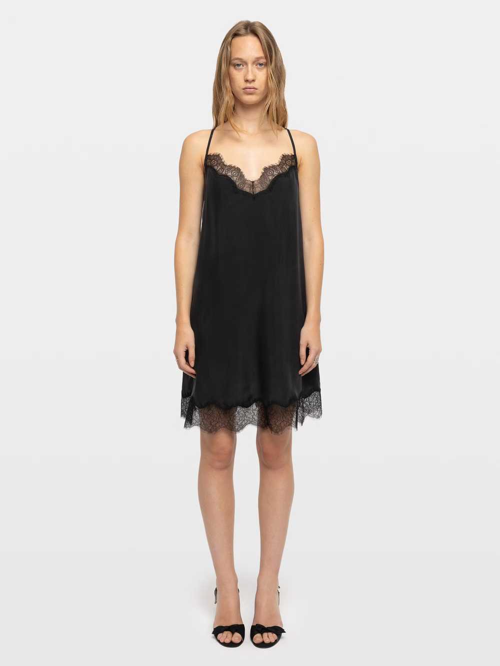 Zadig & Voltaire Respas Silk Dress, Black.