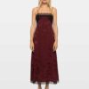 Zadig & Voltaire Ridar Silk Dress, Cherry.