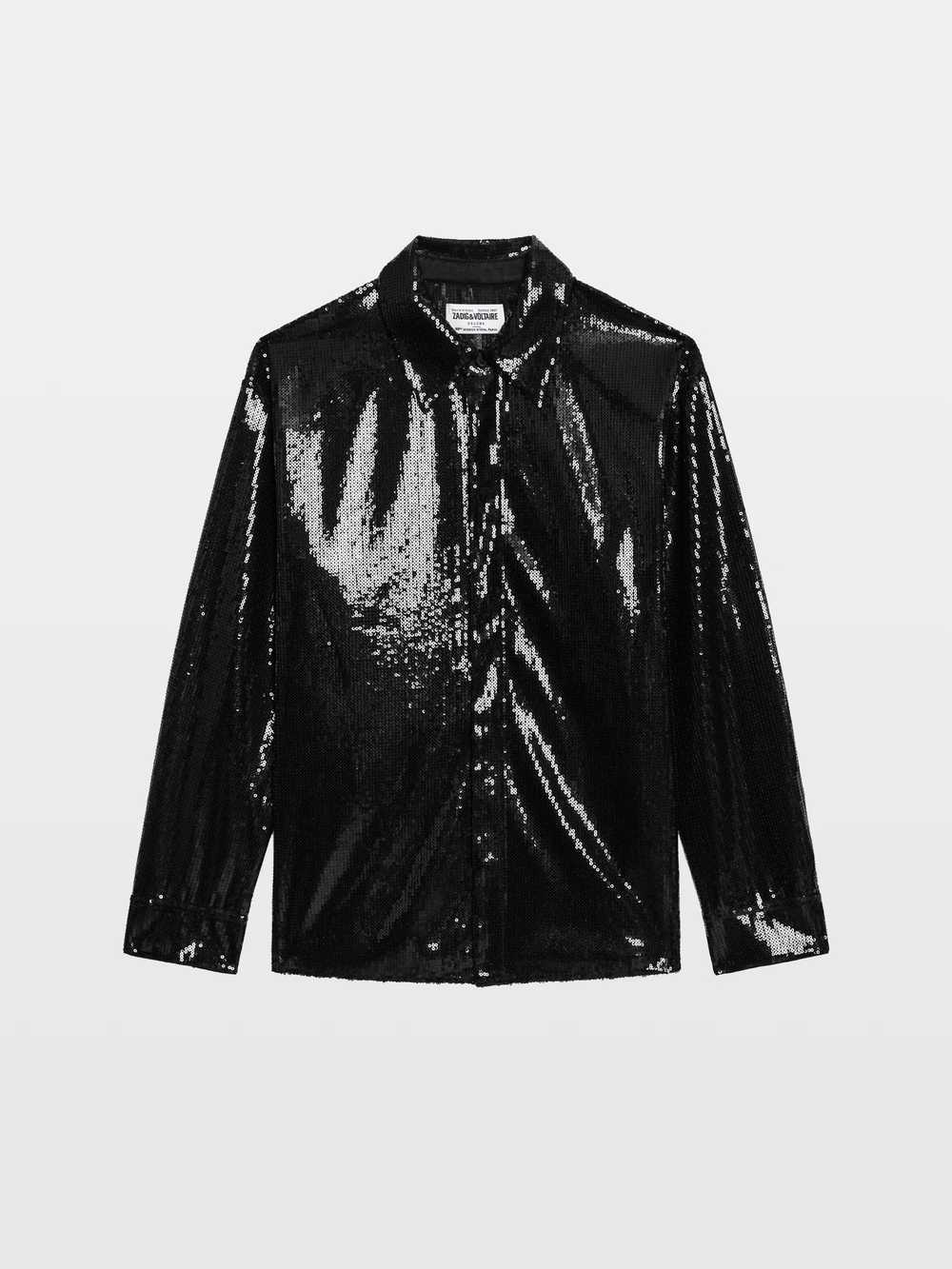WWSH02308_BLACK_PACKSHOT_6a7348f477d67.jpg Zadig & Voltaire Tyrica Shirt, Black.
