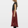 Zadig & Voltaire Jeto Satin Skirt, Cherry.