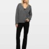 kwsw03074_anthracite_shooting_6a6afed20e601.jpg Zadig & Voltaire Mirkaz Cashmere Cardigan, Anthracite.