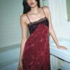 Zadig & Voltaire Ridar Silk Dress, Cherry.