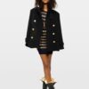 Zadig & Voltaire Mollysa Coat, Black.