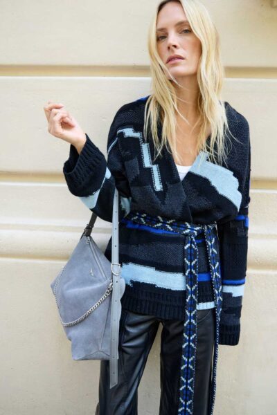 Alternative view of Zadig & Voltaire Jim Suede Bag