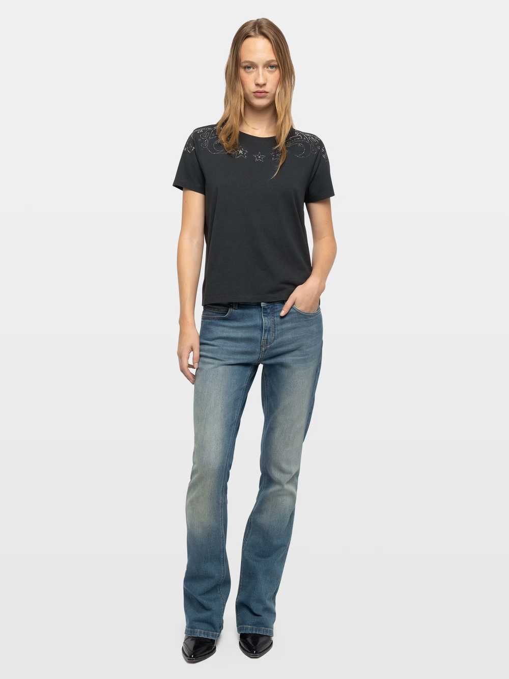 JWTS02935_CARBONE_SHOOTING_6a7347d644d3a.jpg Zadig & Voltaire Alys T-shirt, Carbone.
