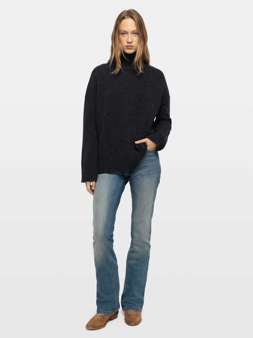 Zadig & Voltaire Bleeza Jumper, Anthracite.