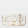 Zadig & Voltaire Rock Perforated Clutch, Flash.