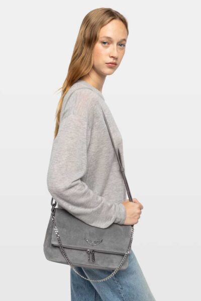 Alternative view of Zadig & Voltaire Rocky II Suede Bag