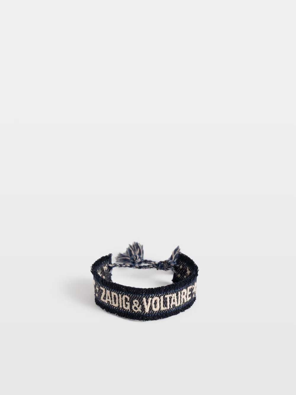 Zadig & Voltaire Zadig Woven Bracelet, Denim.