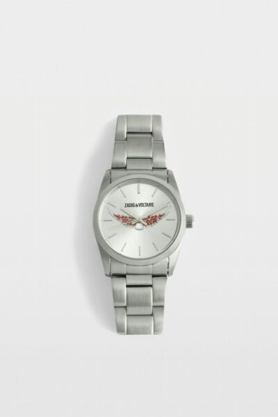 Zadig & Voltaire Zadig Wings Watch, Strass Orange