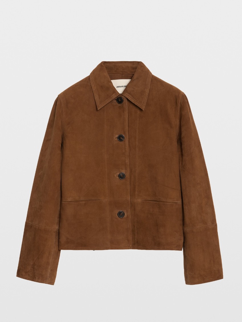 Zadig & Voltaire Lessa Jacket, Cognac.