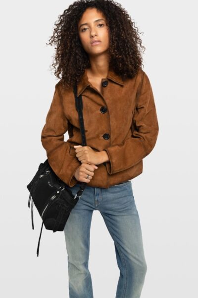 Zadig & Voltaire Lessa Jacket, Cognac.