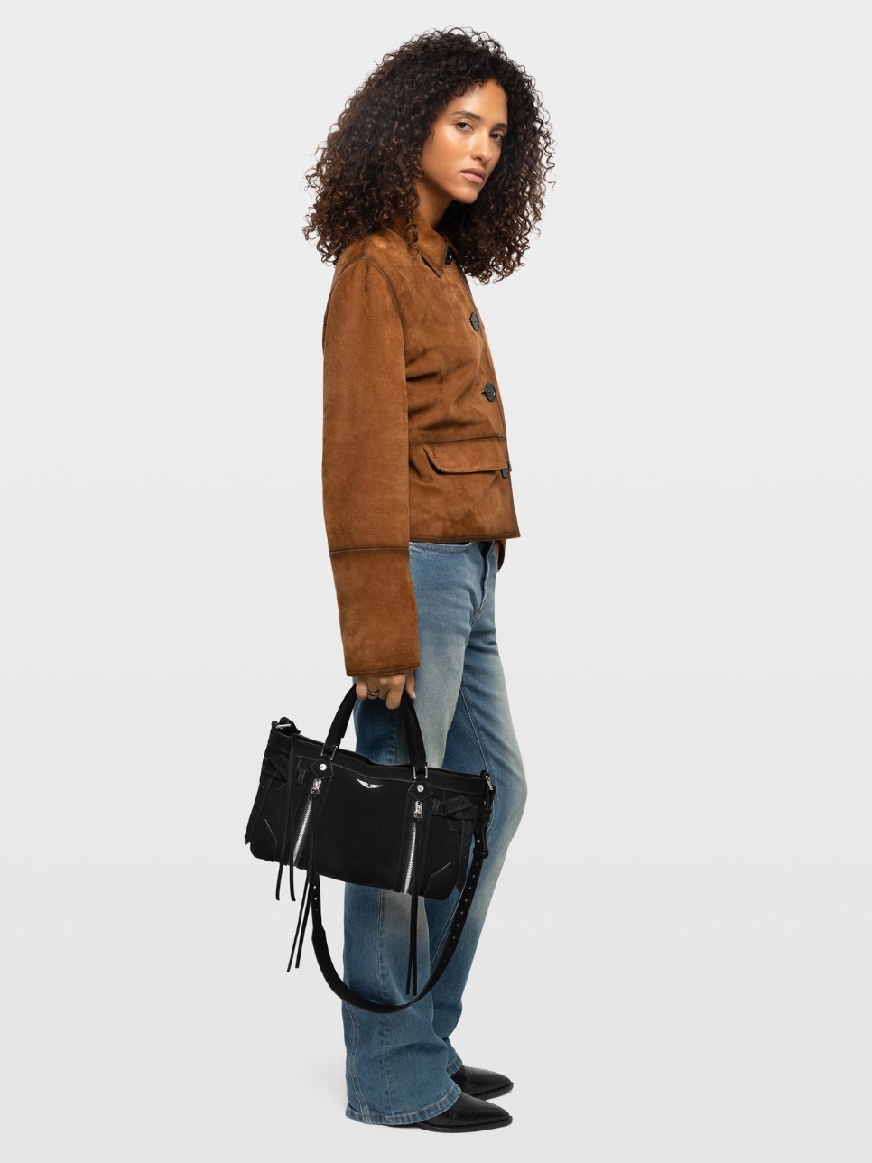 Zadig & Voltaire Lessa Jacket, Cognac.