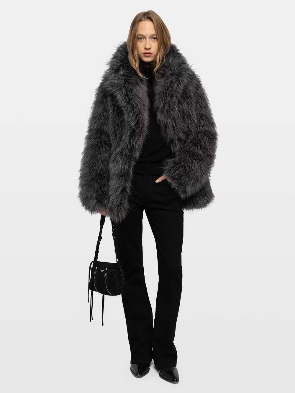 Zadig & Voltaire Faune Coat, Light grey.