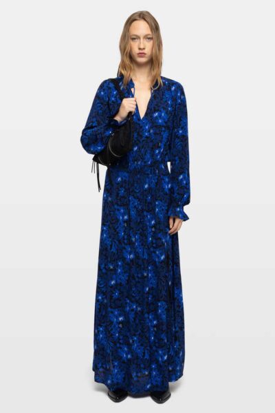 Zadig & Voltaire Rayado Dress, Electric.