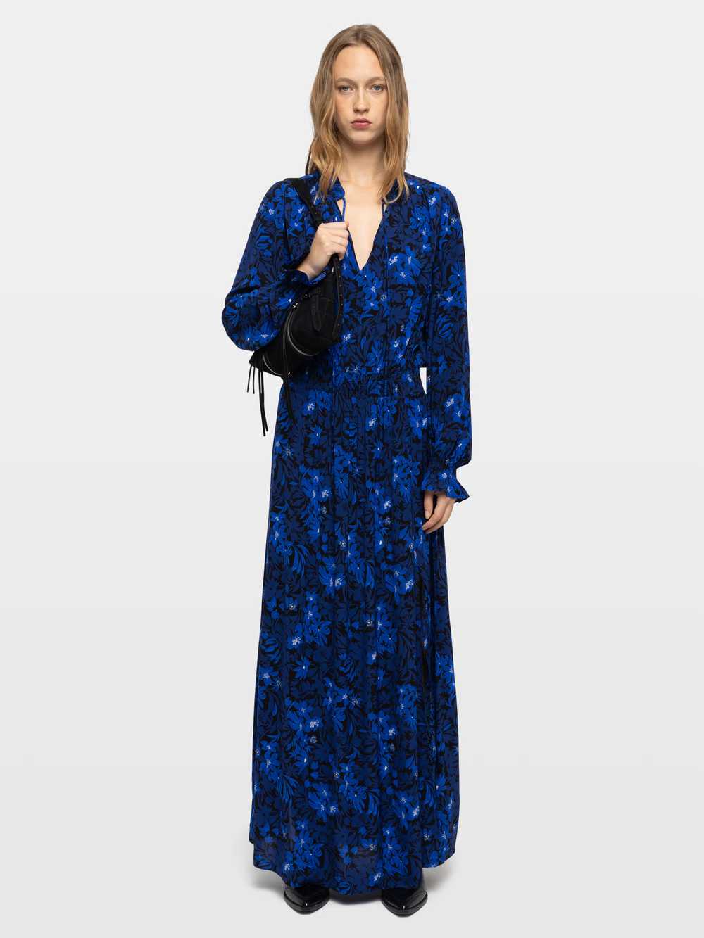 Zadig & Voltaire Rayado Dress, Electric.