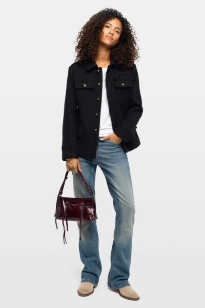 Zadig & Voltaire Veram Jacket, Encre.
