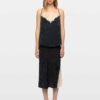 Zadig & Voltaire Jayla Silk Skirt, Gloom.