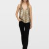 Zadig & Voltaire Tarys Sequins Top, Gold.