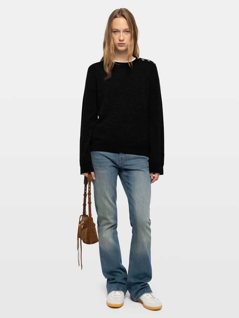 Zadig & Voltaire Cara Cashmere Jumper, Black.