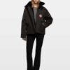 Zadig & Voltaire Kadris Parka, Dark chocolate.